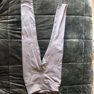 NVGTN grey scrunch leggings. Brand new